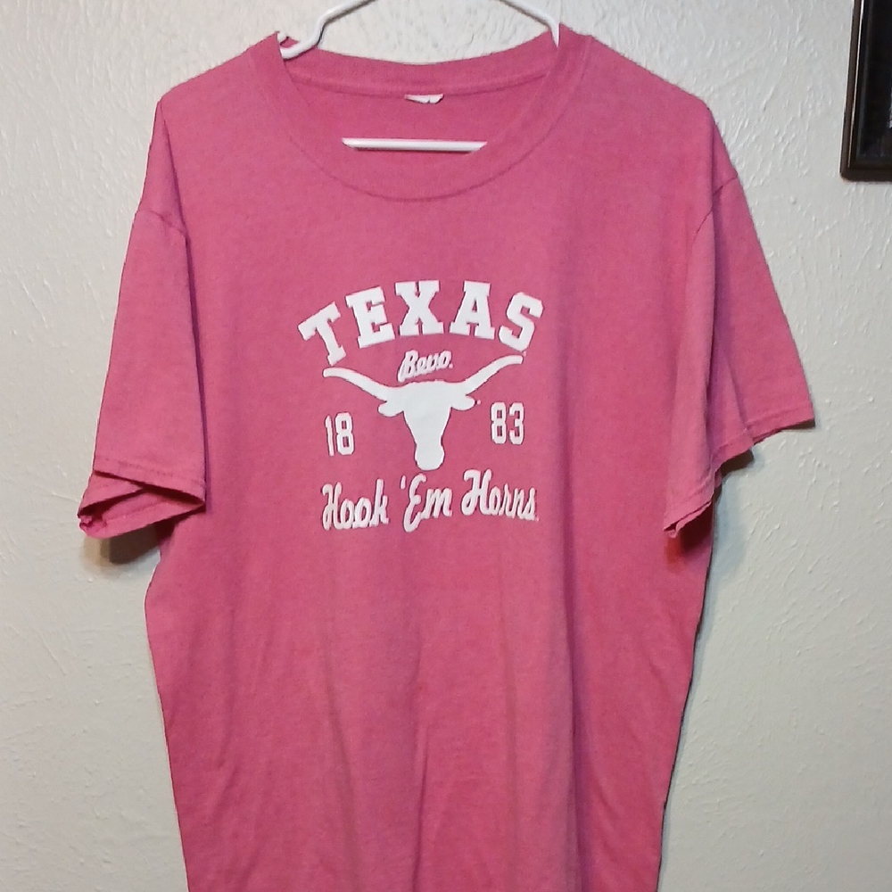 🧡Pink Texas Graphic T-Shirt